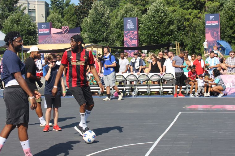 MLS Block Party Celebrity Soccer Game