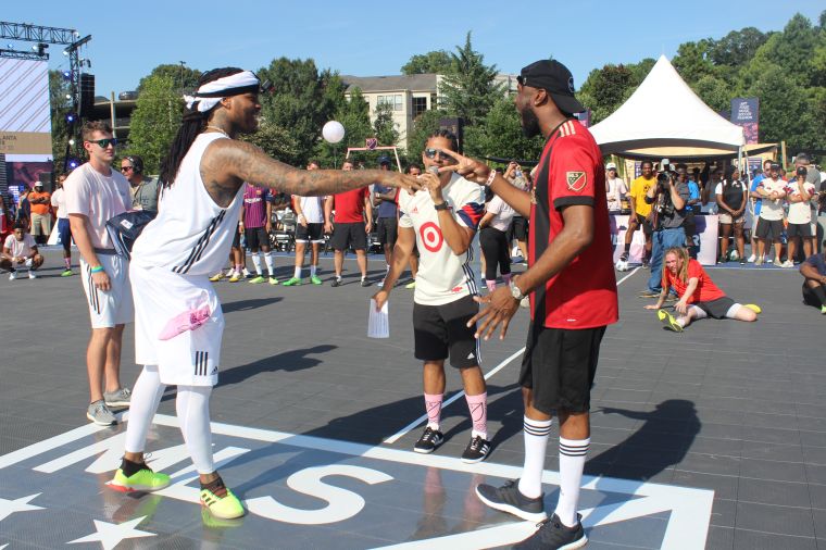 MLS Block Party Celebrity Soccer Game