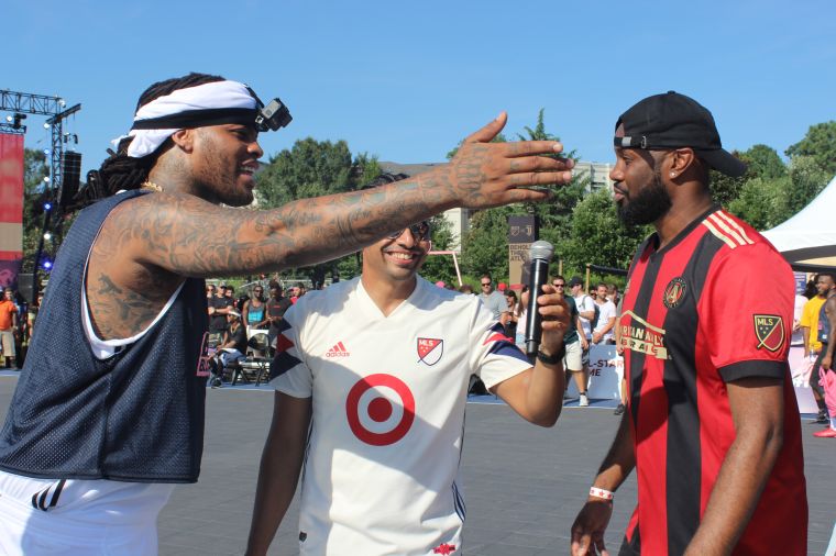 MLS Block Party Celebrity Soccer Game