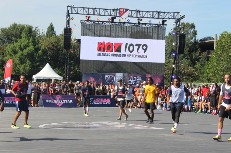 MLS Block Party Celebrity Soccer Game