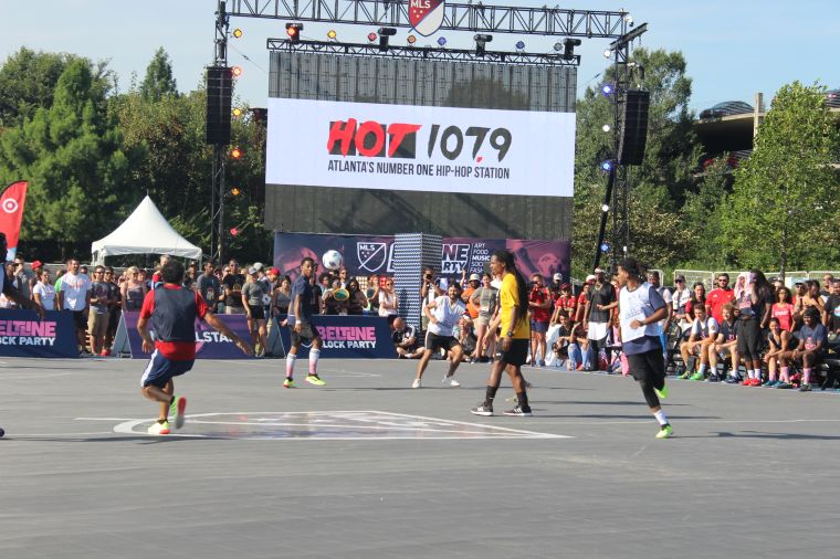 MLS Block Party Celebrity Soccer Game