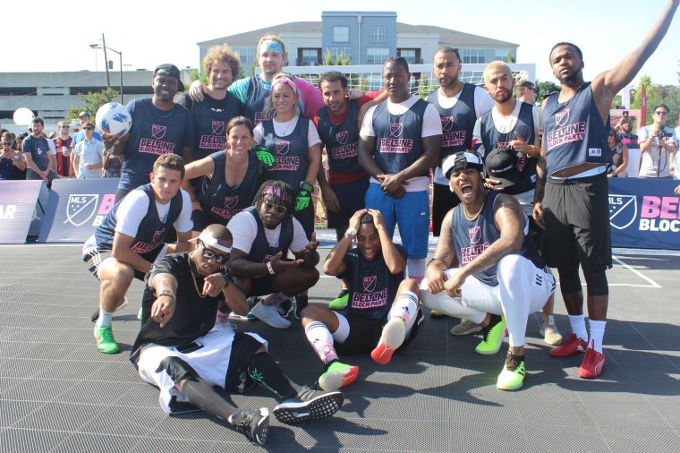 MLS Block Party Celebrity Soccer Game