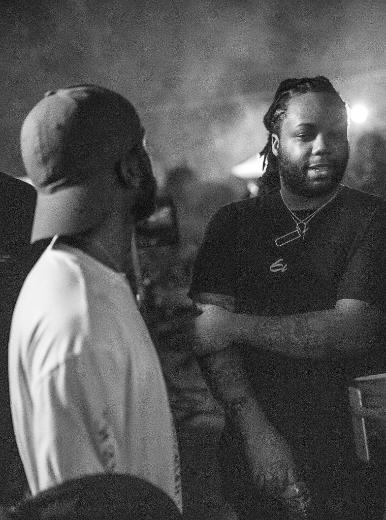 6lack & Future on the Set Of East Atlanta Love Letter Music Video