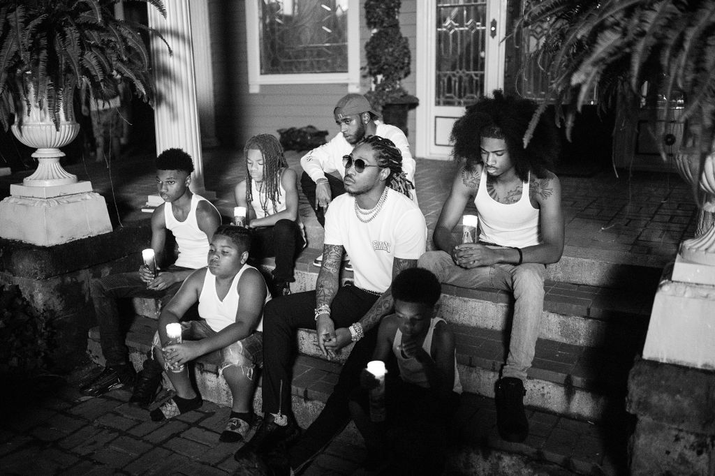 6lack & Future on the Set Of East Atlanta Love Letter Music Video