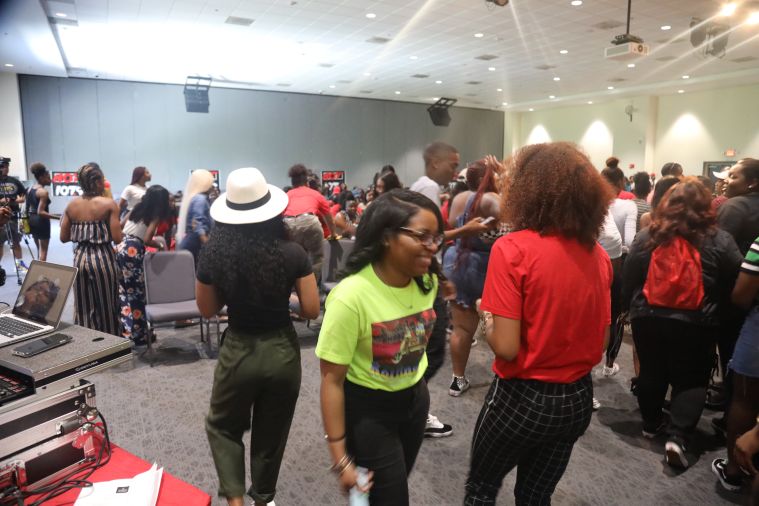 Meagan Good & Michael Ealy At Clark Atlanta