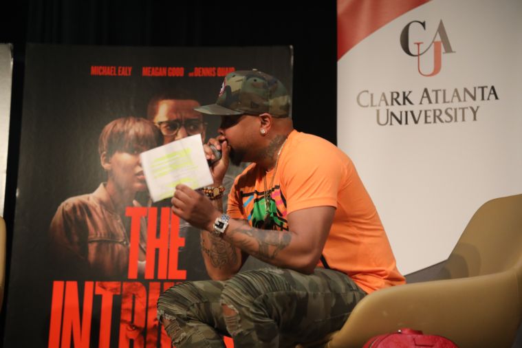 Meagan Good & Michael Ealy At Clark Atlanta