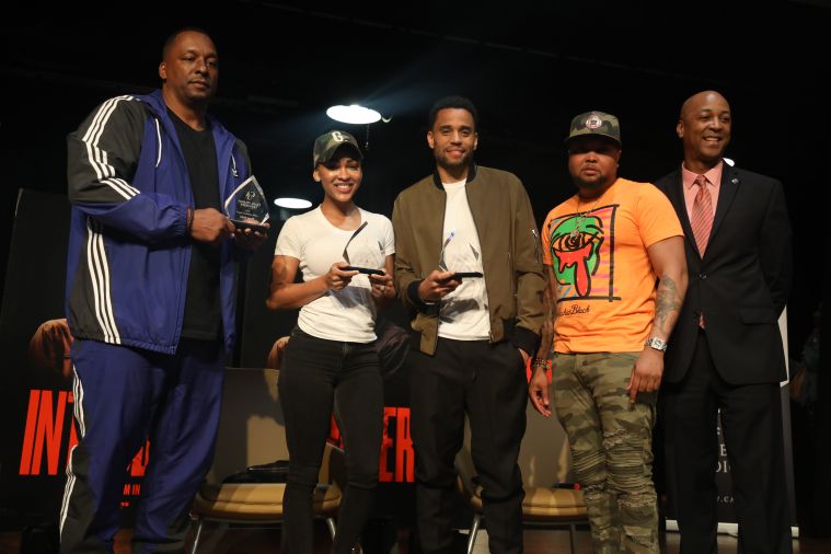 Meagan Good & Michael Ealy At Clark Atlanta