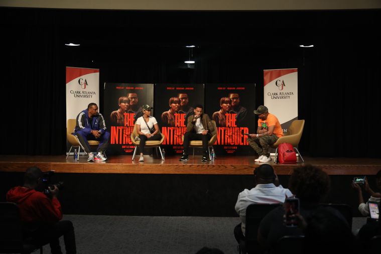 Meagan Good & Michael Ealy At Clark Atlanta