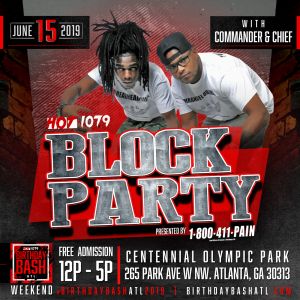 Block Party 2019: Opening/Paid Artist