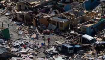 Damage from Hurricane Dorian in the Bahamas