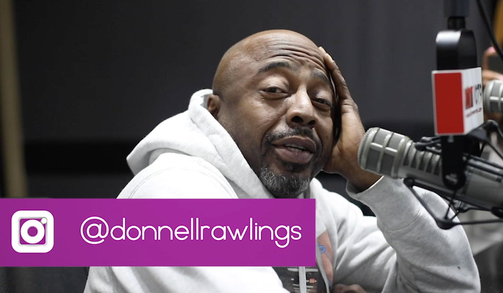 Donnell Rawlings at Hot 107.9