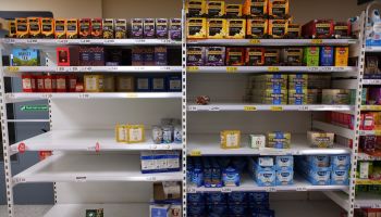 Supermarkets are taking measures to control panic buying