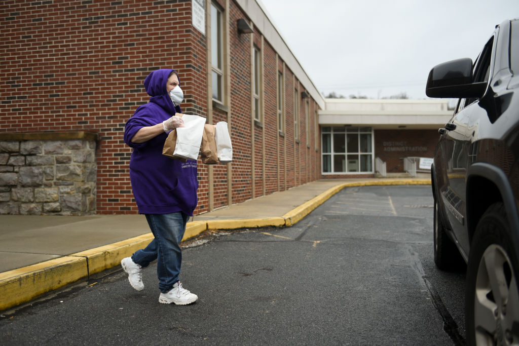 Pennsylvania Schools Distribute Lunches While Closed For Coronavirus