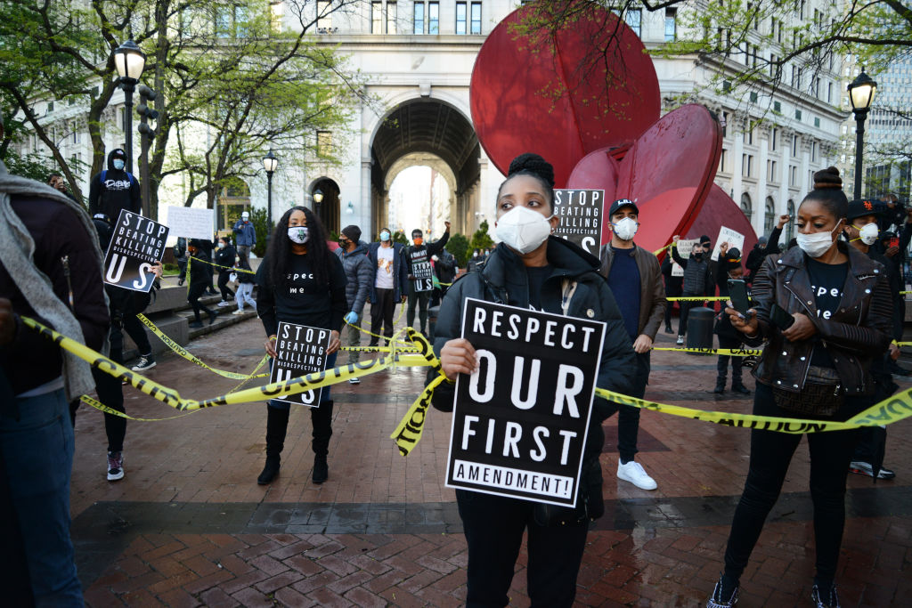 Anti-Police Brutality Protest In New York City