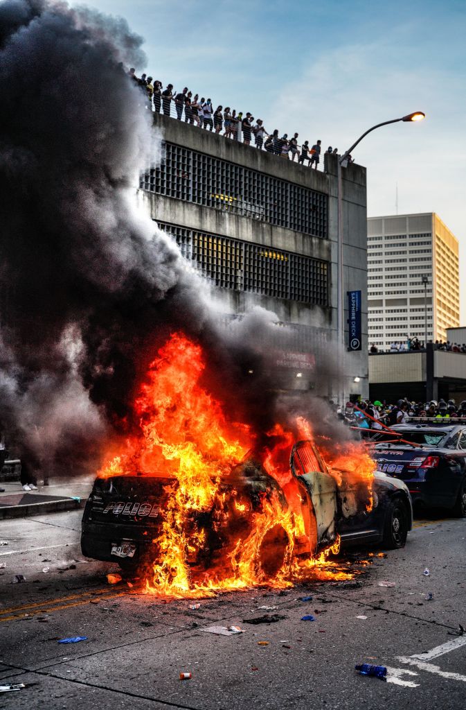 Protests continue over the death of George Floyd in Atlanta