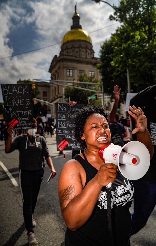 Protests continue over the death of George Floyd in Atlanta