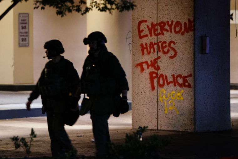 Atlanta Protest Held In Response To Police Custody Death Of Minneapolis Man George Floyd