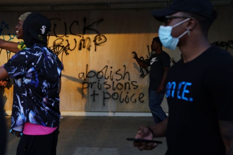 Atlanta Protest Held In Response To Police Custody Death Of Minneapolis Man George Floyd