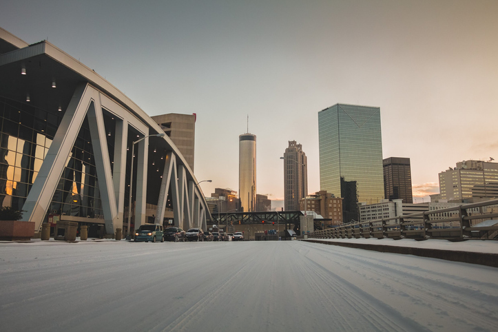 Modern Buildings In City Against Sky