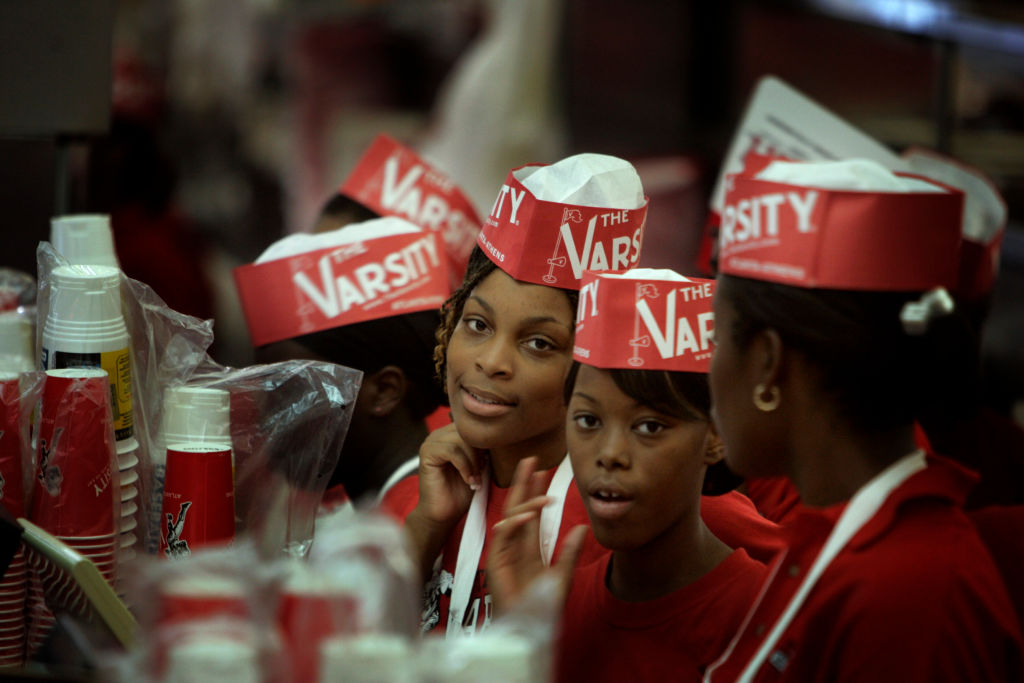 JERRY HOLT ¬• holtj@startribune.com 10/12/2005 Atlanta GA----When visitors walks into the Varsity in Atlanta there are greeted by friendly employees shouting, √íWhat√ïll Ya have√ì, √íWhat√ïll Ya have√ì. Frank Gordy who was a student at