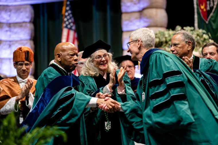 Apple CEO Tim Cook Addresses Tulane University Graduates At Commencement 2019
