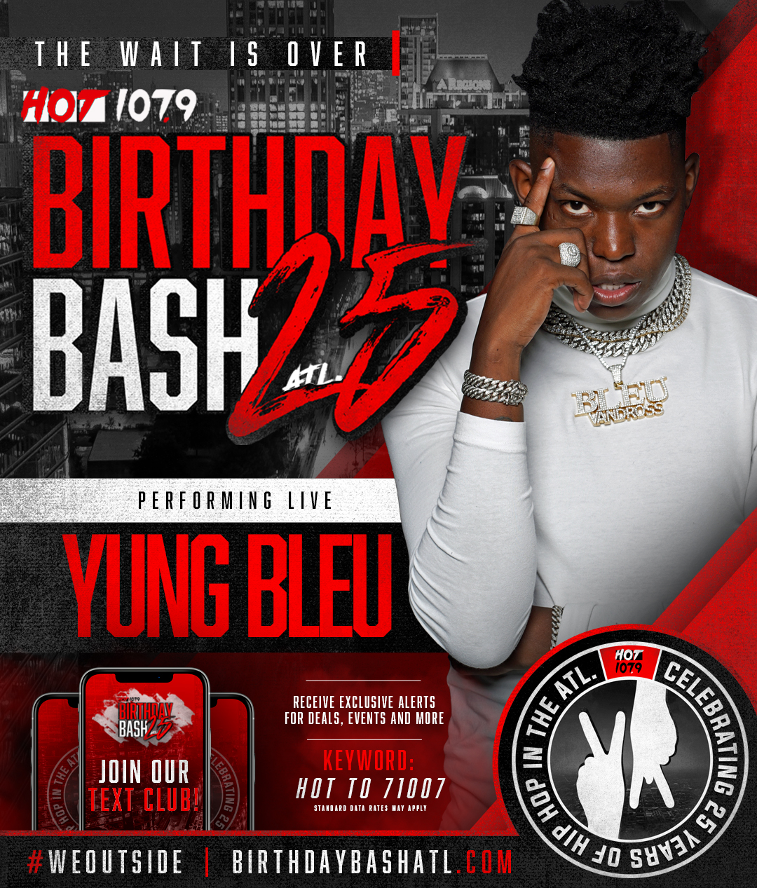 Birthday Bash Hot 107.9 Hot Spot ATL