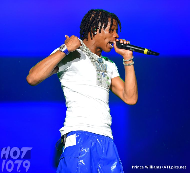 Lil Baby at Birthday Bash 2021