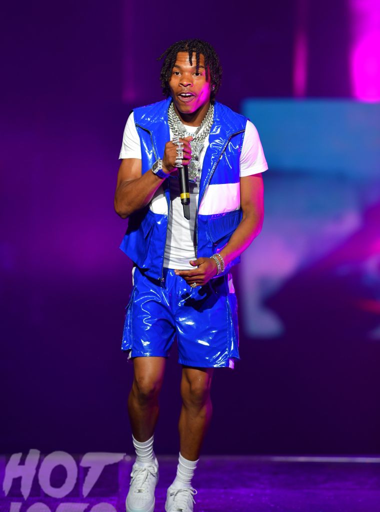 Lil Baby at Birthday Bash 2021