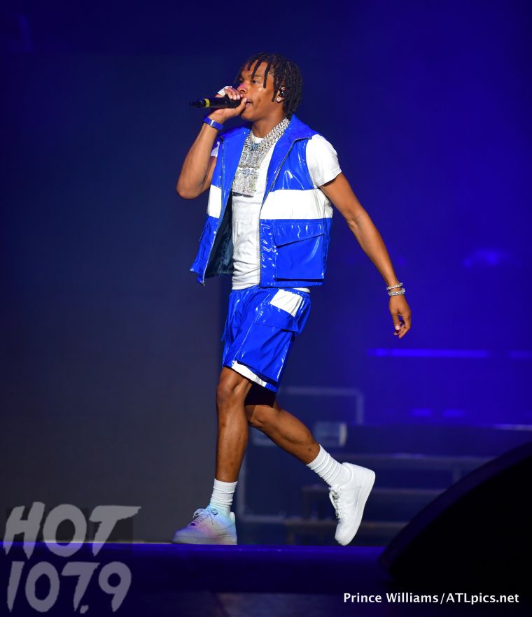 Lil Baby at Birthday Bash 2021