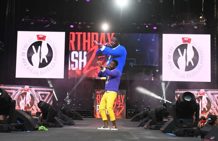 Young Dro performs onstage during Hot 107.9 Birthday Bash 25