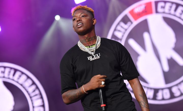 Yung Bleu performs onstage during Hot 107.9 Birthday Bash 25
