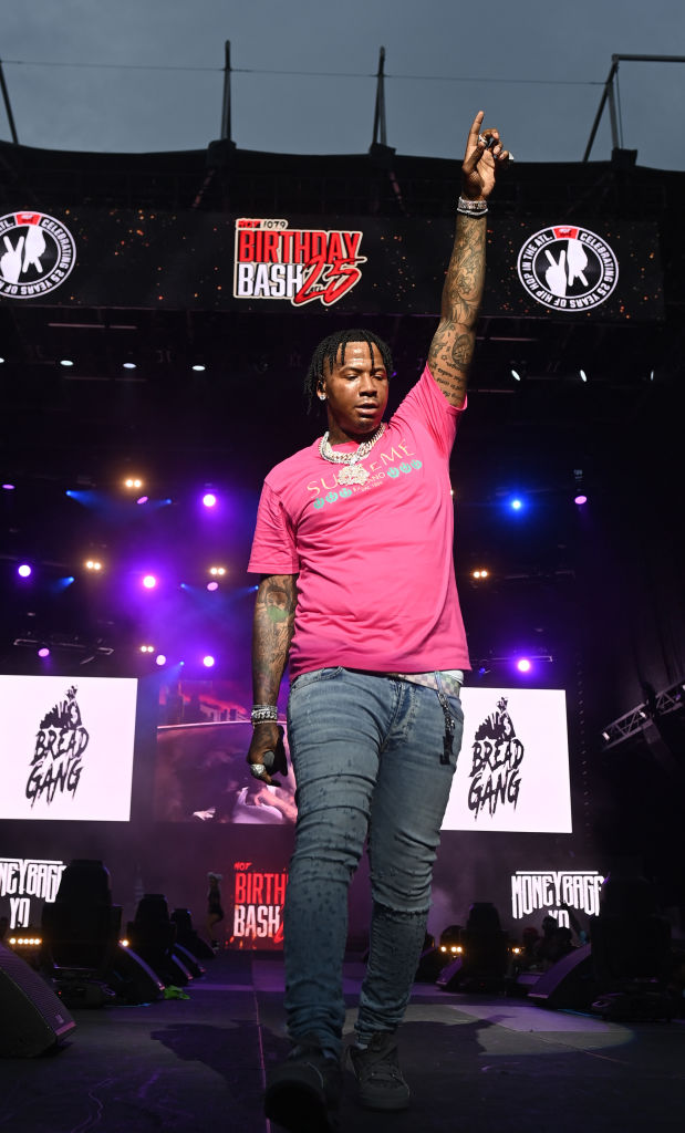Moneybagg Yo performs onstage during Hot 107.9 Birthday Bash 25