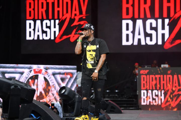 BRS Kash performs onstage during Hot 107.9 Birthday Bash 25