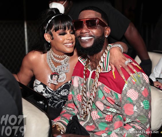 Gucci Mane and Keyshia Ka'oir at Birthday Bash