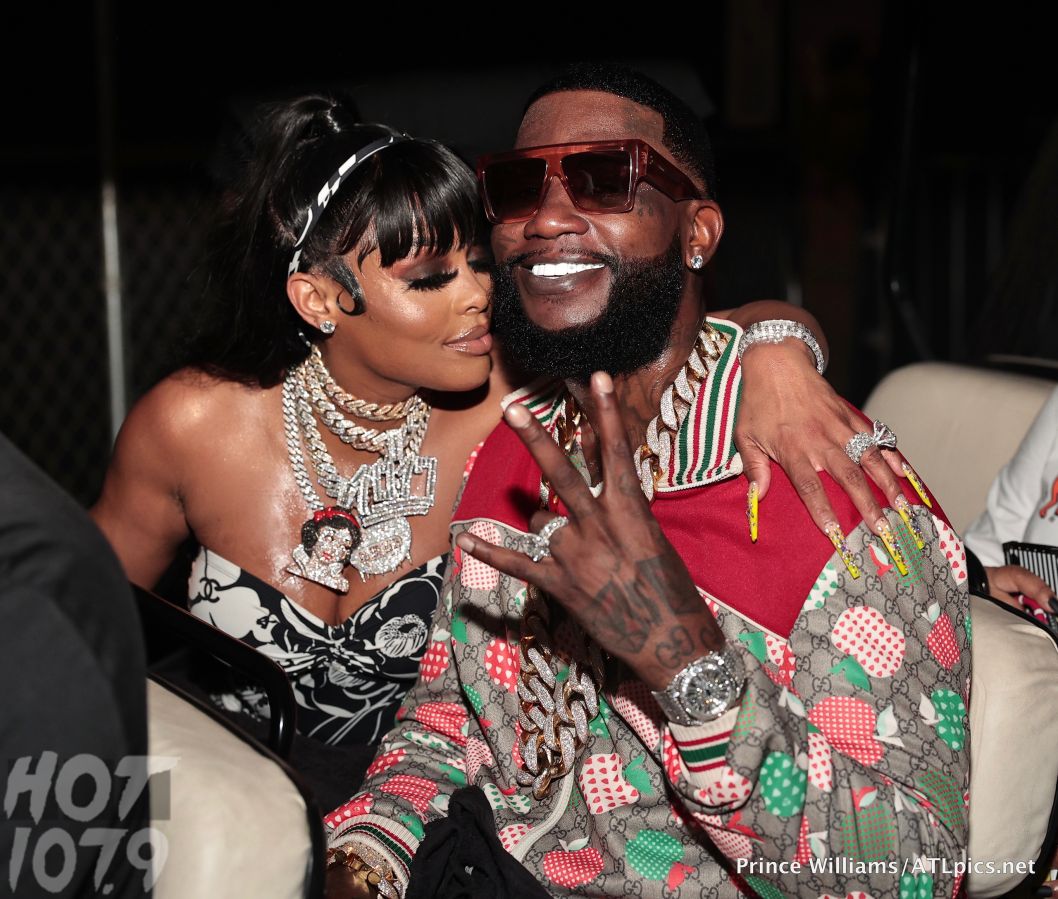 Gucci Mane and Keyshia Ka'oir at Birthday Bash