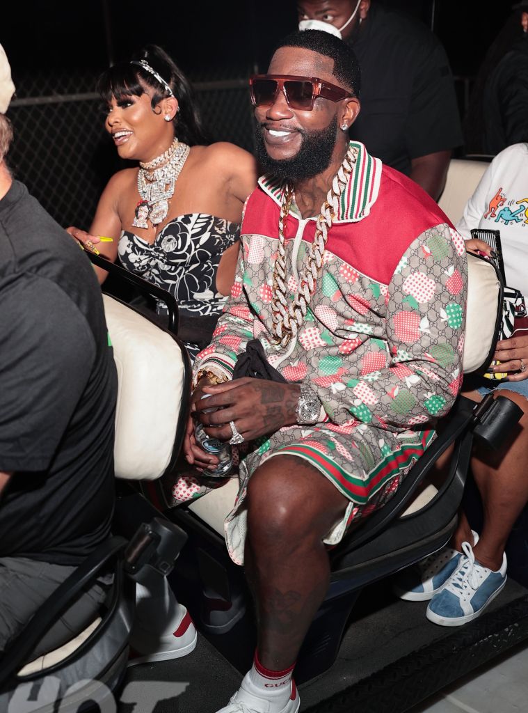 Gucci Mane and Keyshia Ka'oir at Birthday Bash