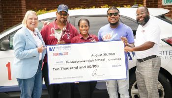 1-800-TruckWreck & Radio One Atlanta award $10,000 to 3 area High School Bands