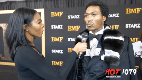 Lil Meech Talks to K.Samone At The BMF Premiere [Video]