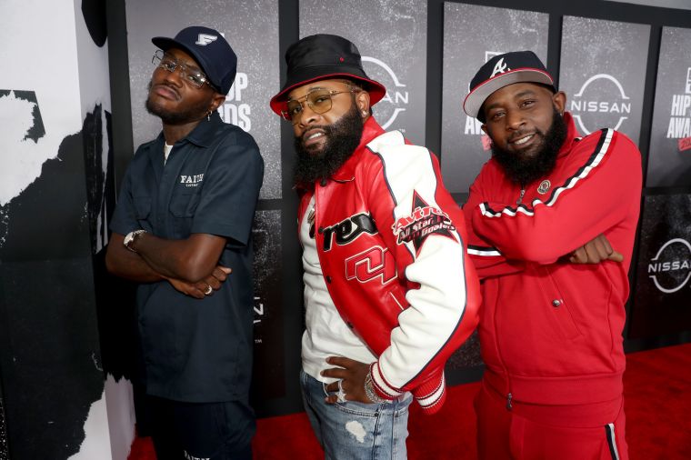 D.C. Young Fly, Chico Bean and Karlous Miller of 85 South