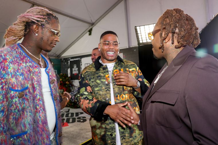 Young Thug, Nelly, and Gunna