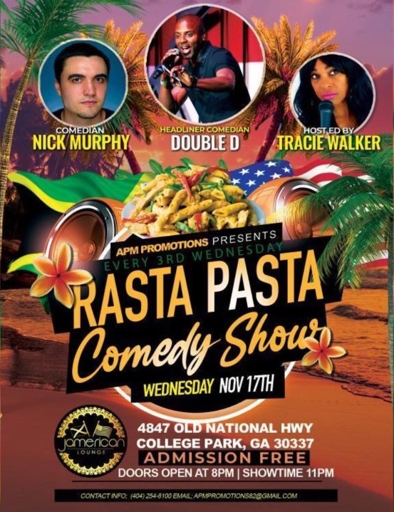 Rasta Pasta Comedy Jam