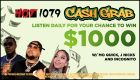 hot 107.9 cash grab $1000 R1 ATL 2022