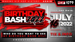 Birthday Bash ATL 2022: Who Do You Want To See Perform? [Submit]