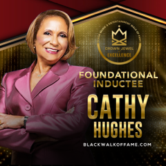 Congratulations to our Founder Cathy Hughes Black Music & Entertainment Walk of Fame, June 18th