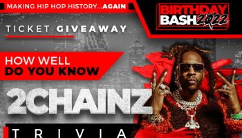 2 Chainz Trivia: Win Floor Seats at Birthday Bash 2022!