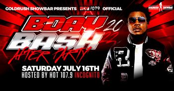 Goldrush Showbar | The Official BBash 2022 Afterparty
