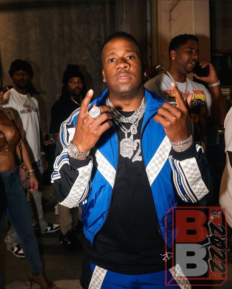 Yo Gotti & the CMG Label backstage