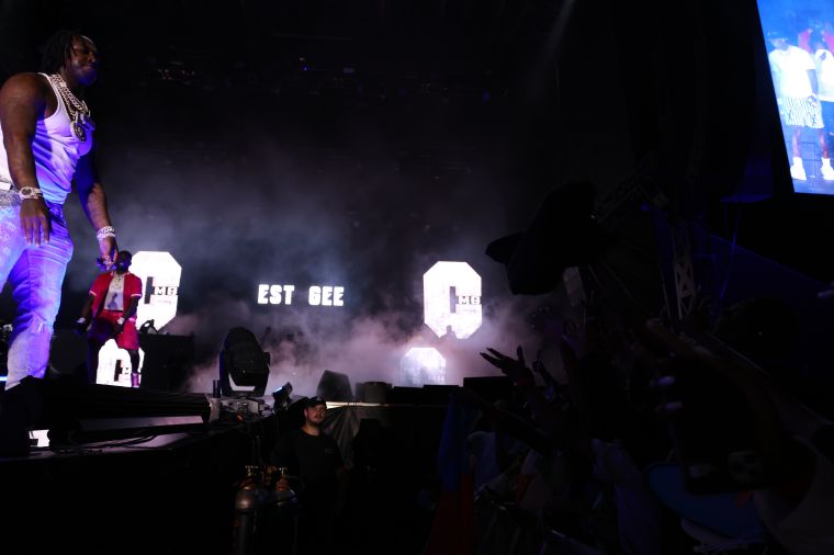 EST Gee Throws Fan His Shirt