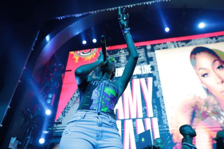 Amy Luciano Performs At Birthday Bash ATL 2023 Showcase