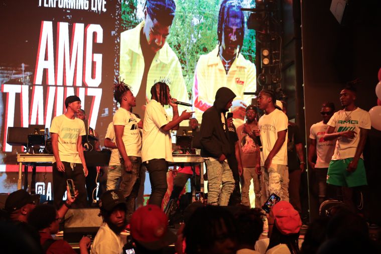 AMG Twinz Performs At Birthday Bash ATL 2023 Showcase